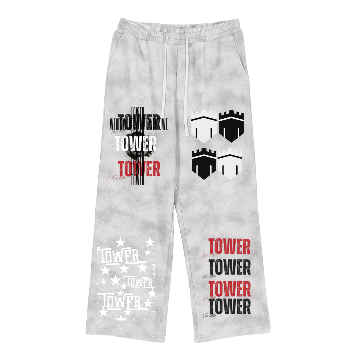 Dirty Washed Tower Sweatpants