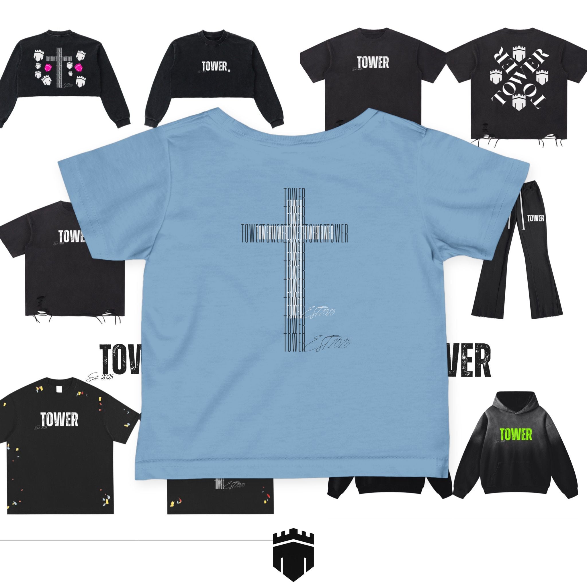 Tower Baby Shirts