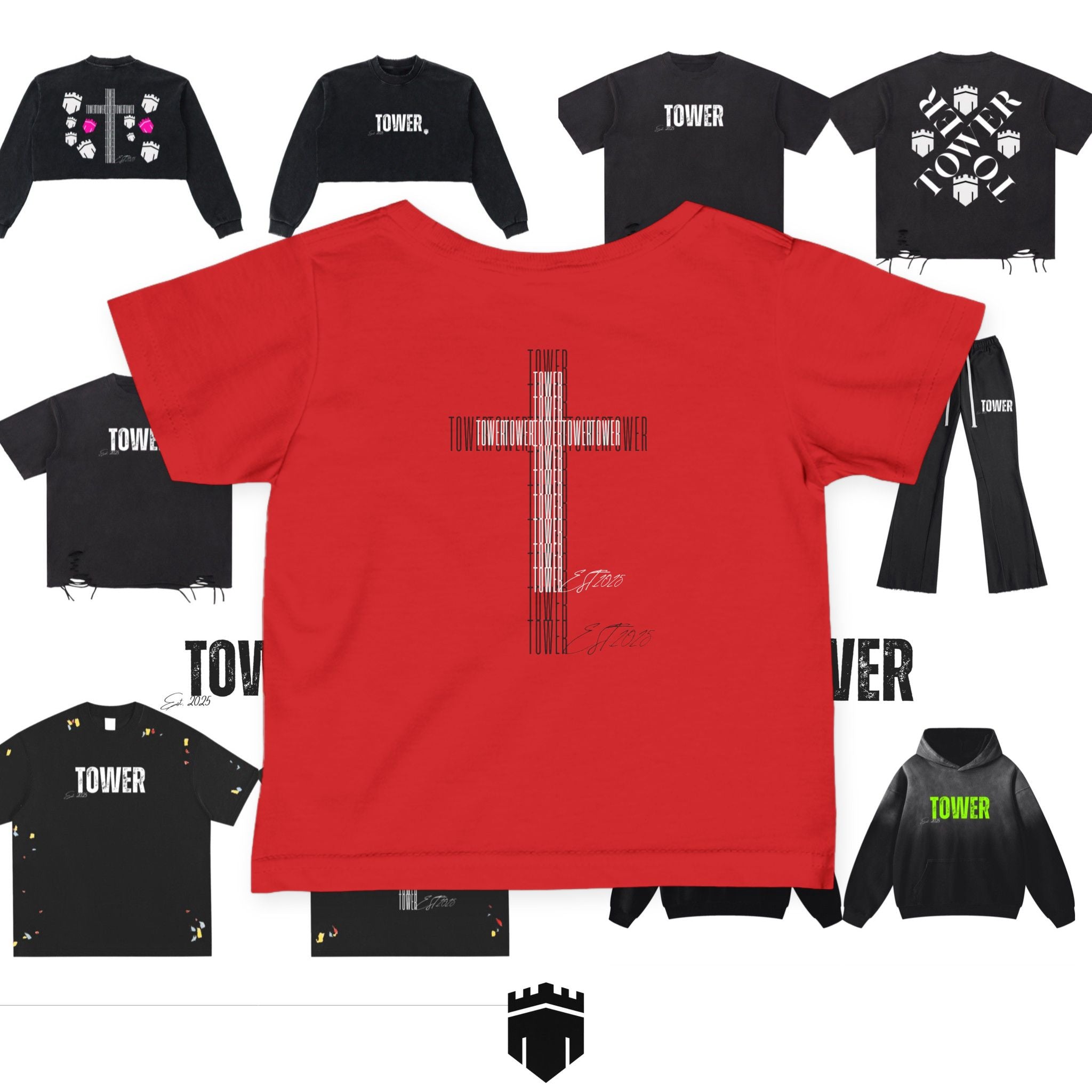 Tower Baby Shirts