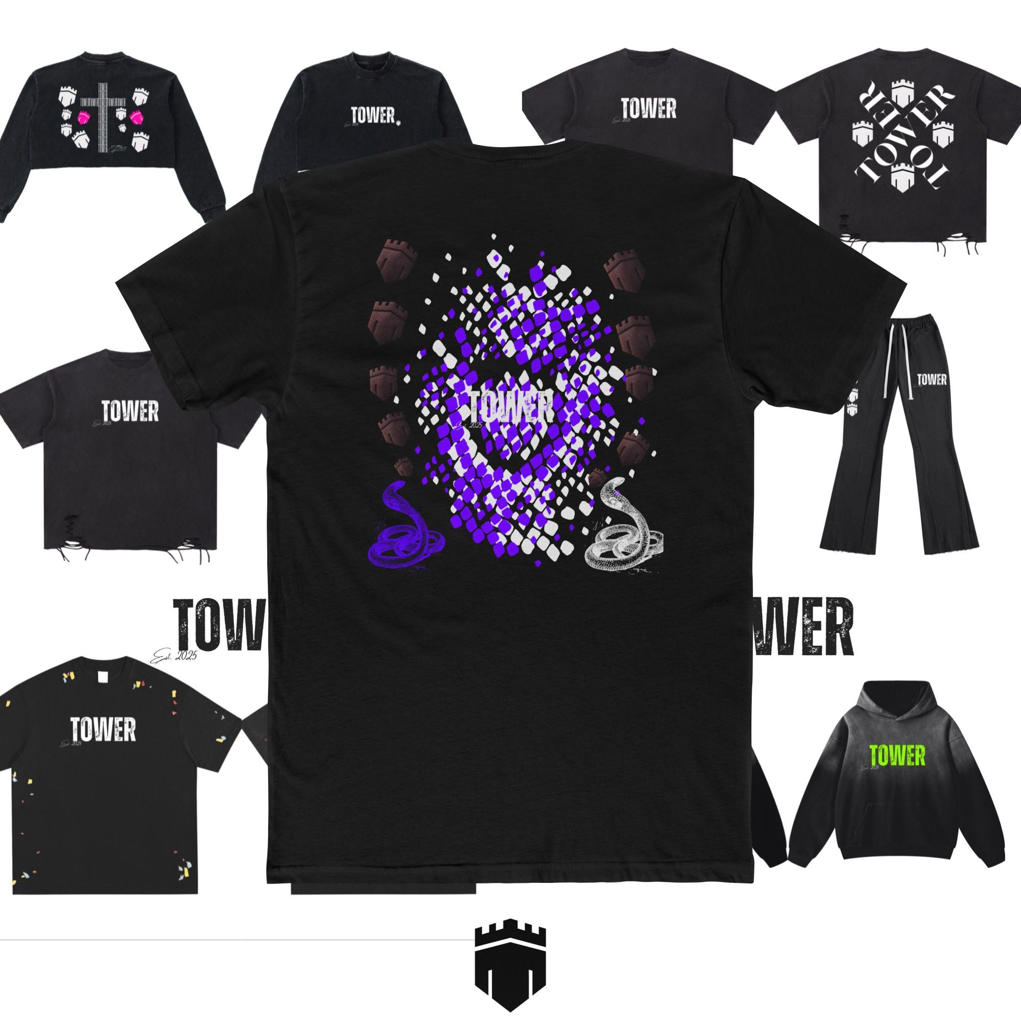 SnakeTower Shirts
