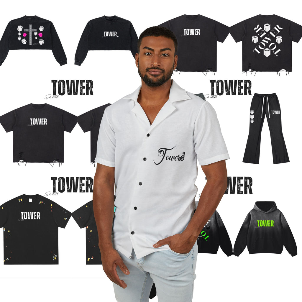 SnakeTower Collar Shirt