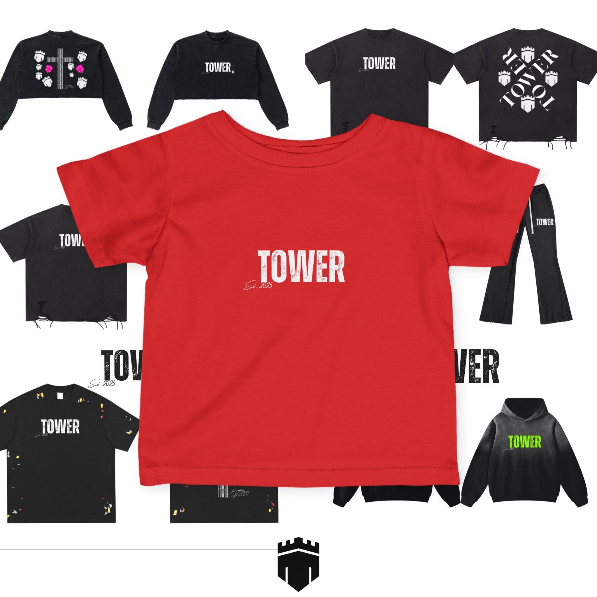 Tower Baby Shirts