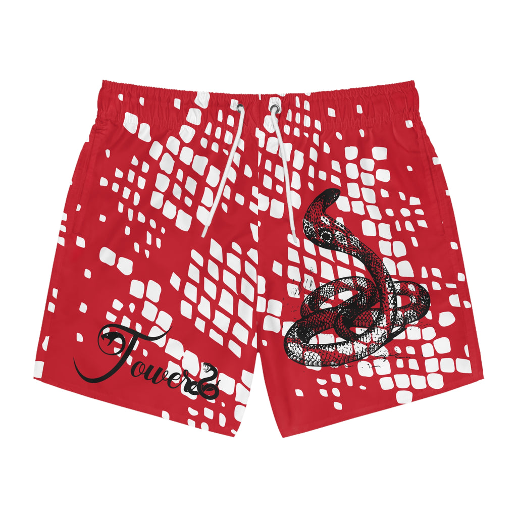 Snake Tower Swim Trunks