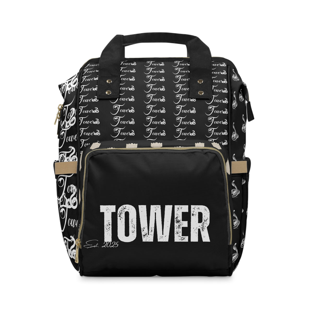 Bright Snake Diaper Backpack Snake Tower Diaper Backpack – TOWER INC main image 3