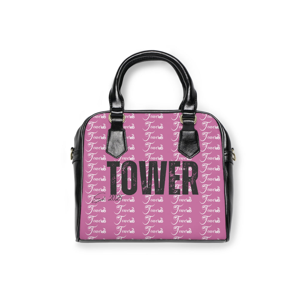 SnakeTower Shoulder Handbag