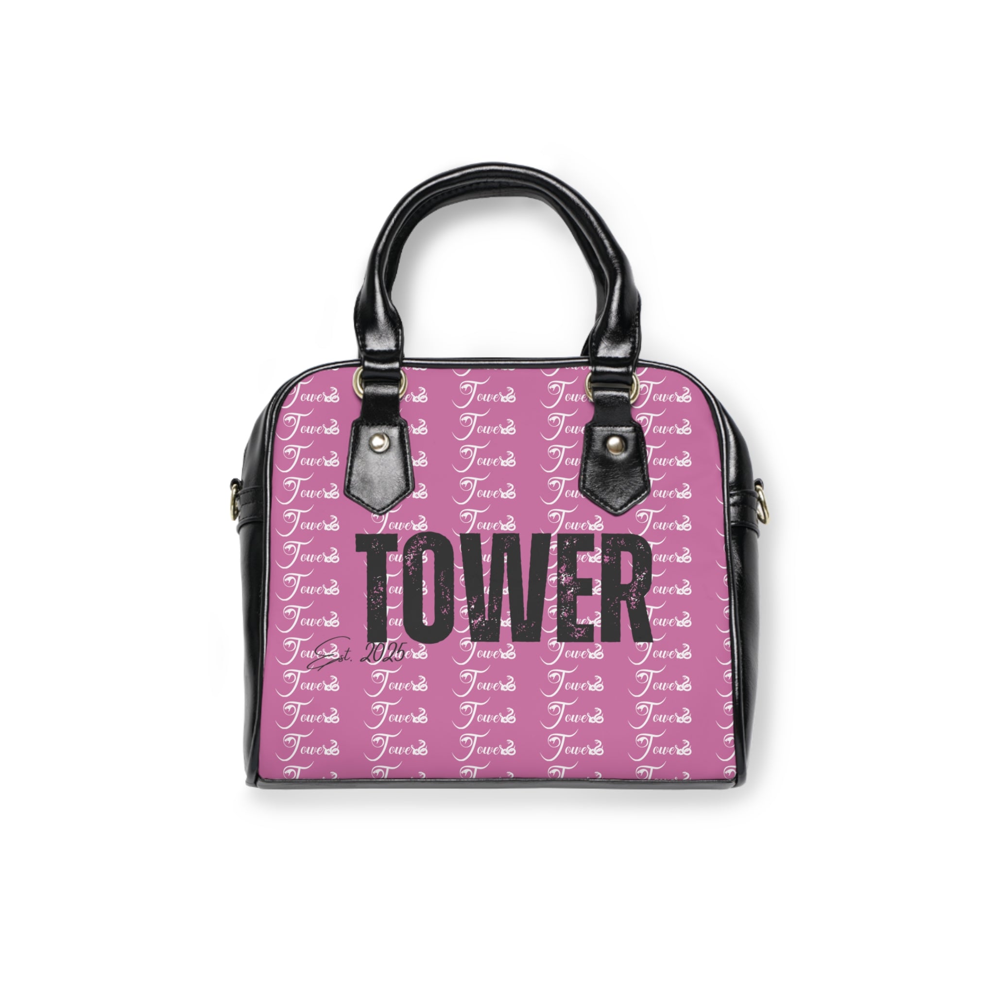 SnakeTower Shoulder Handbag