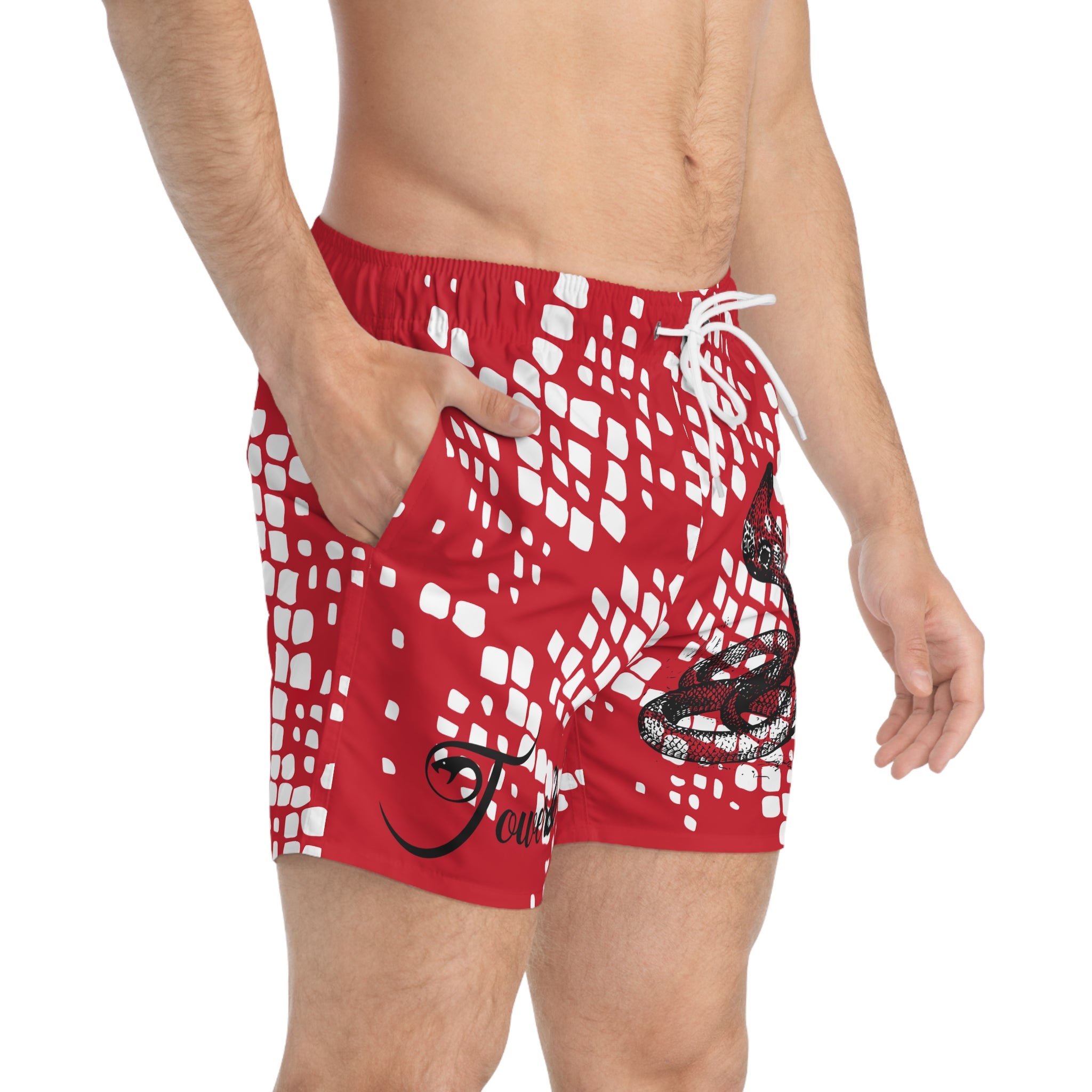 Snake Tower Swim Trunks