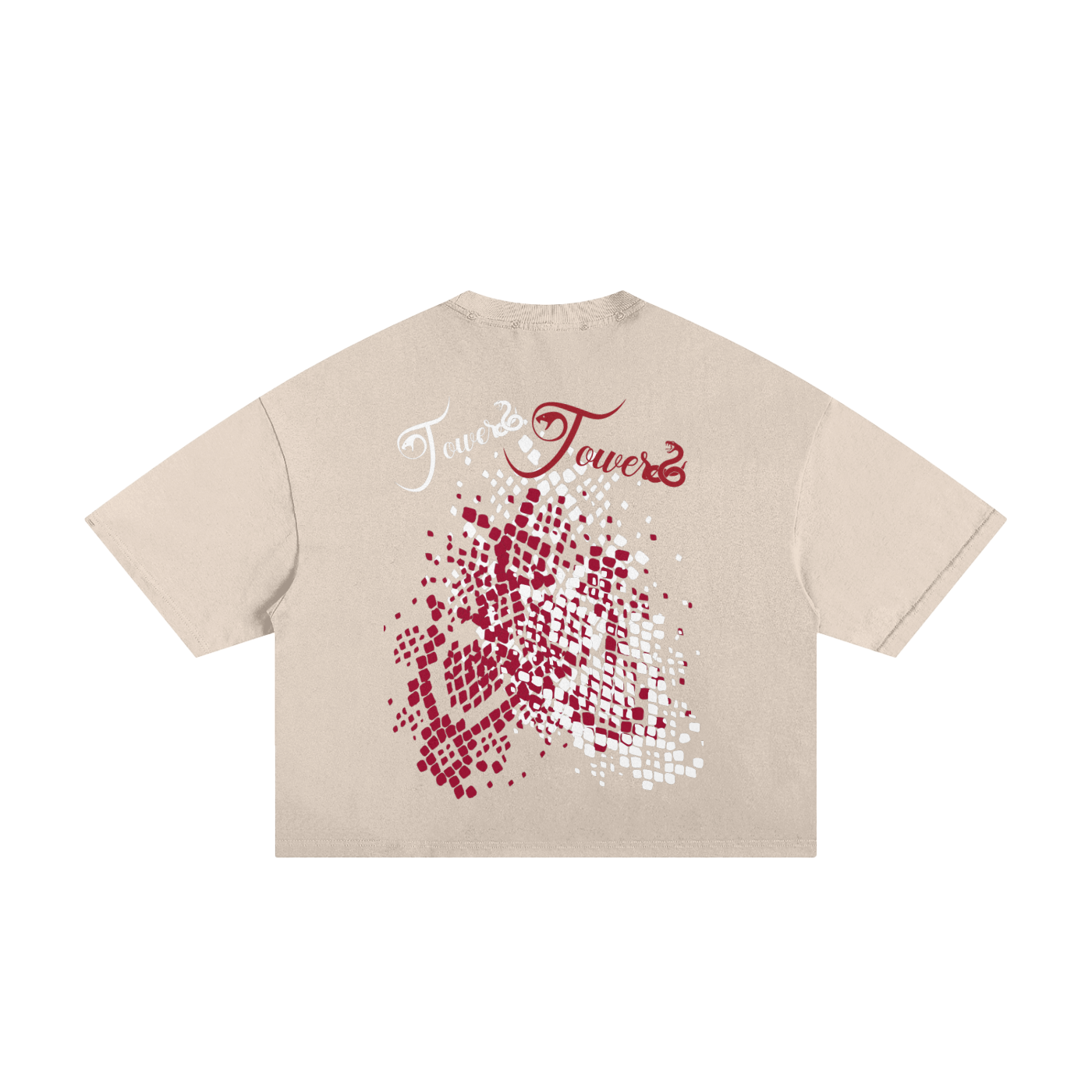 Classic Frayed Boxy Tee - 250 GSM