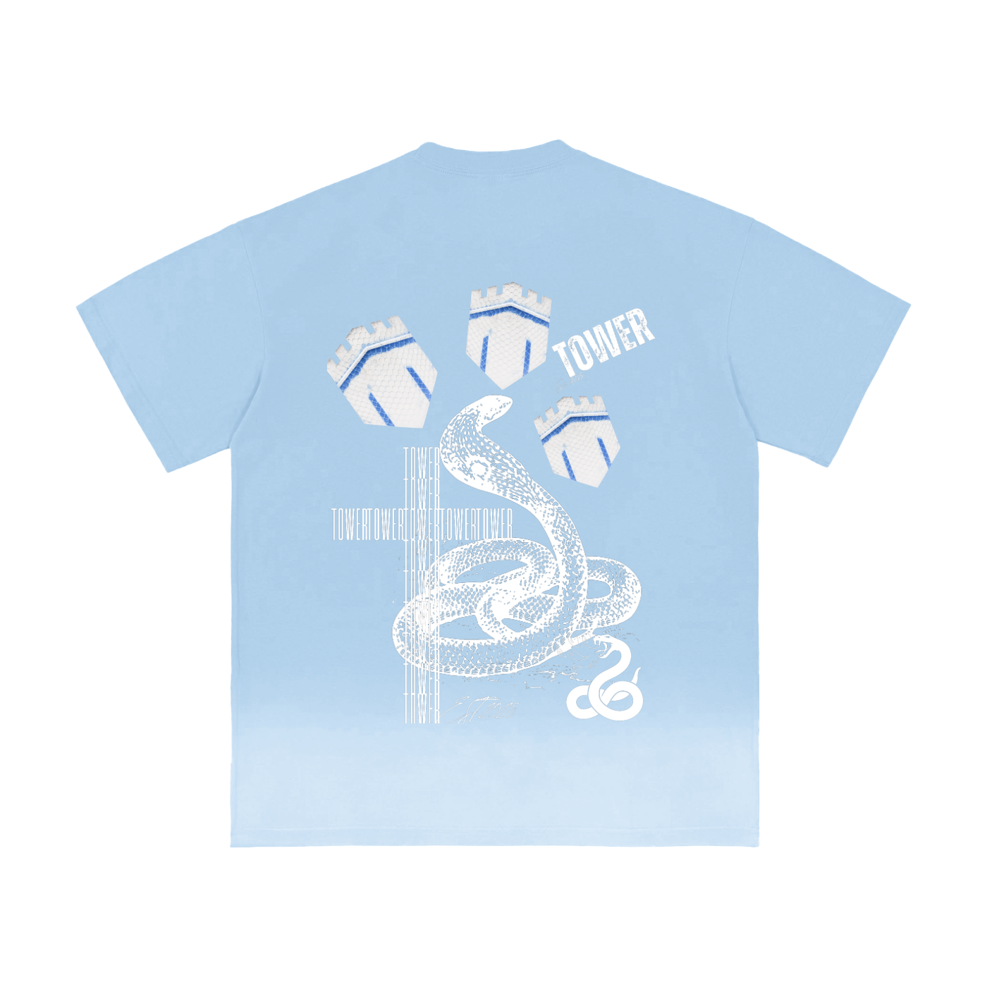 Sunfade SnakeTower Washed T-Shirt