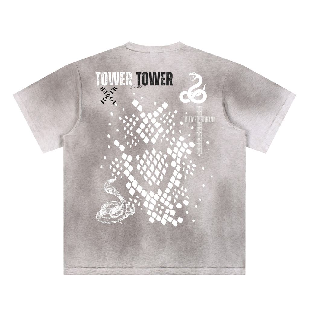 Sun Fade Hand-Painted T-Shirt
