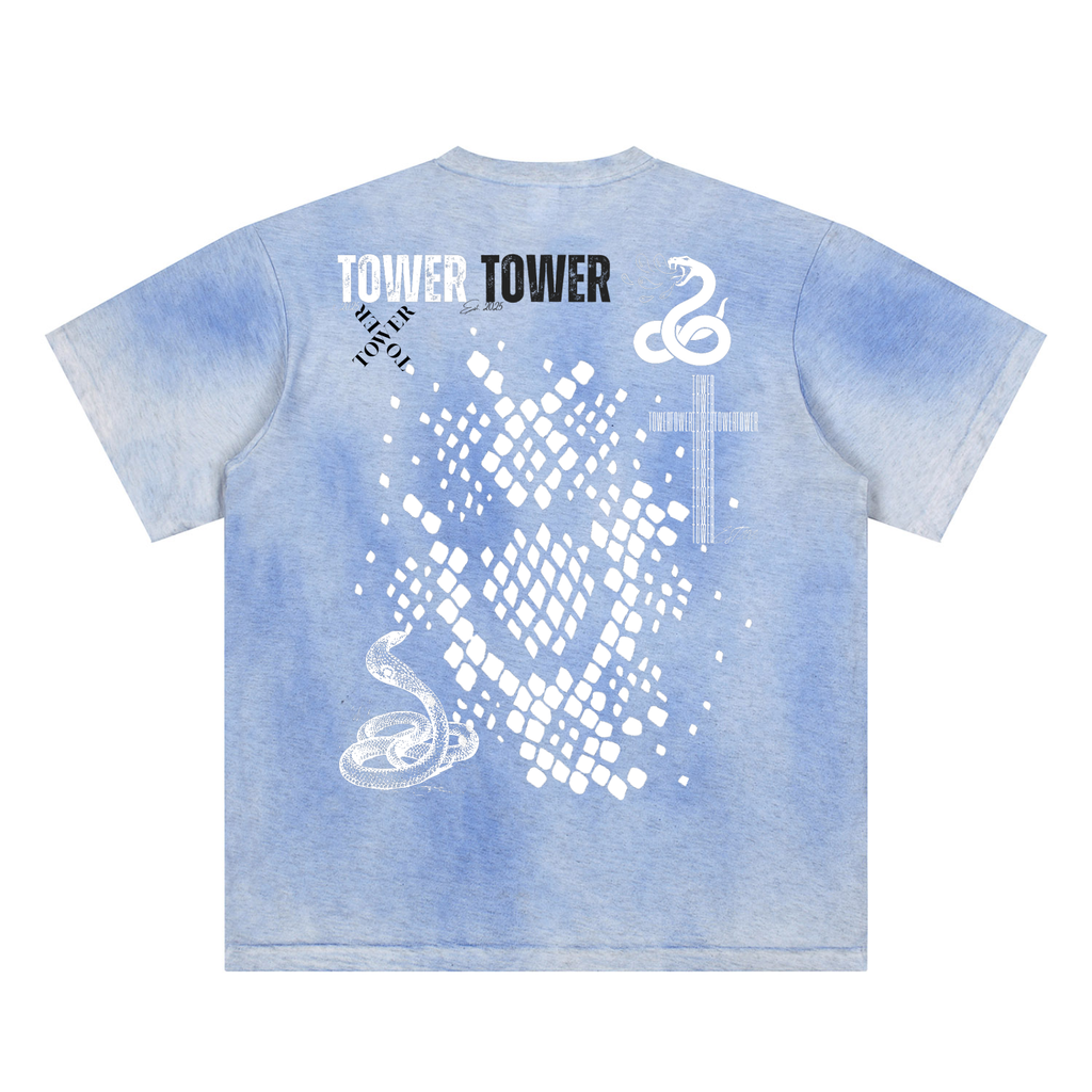 Sun Fade Hand-Painted T-Shirt