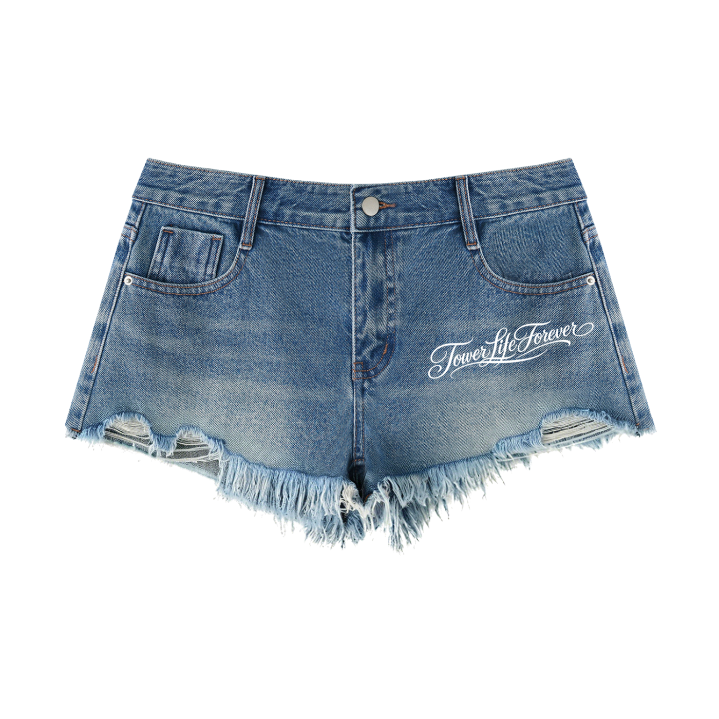 TowerLifeForever Women's Denim Shorts